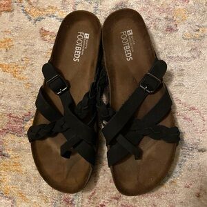 White Mountain Footbed Sandals Size 11